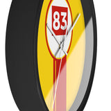 Horloge murale Ferrari AF Corse 83 Hypercar livrée voiture