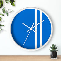 Horloge murale GORDINI bleu livrée voiture