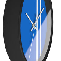 Horloge murale GORDINI bleu livrée voiture