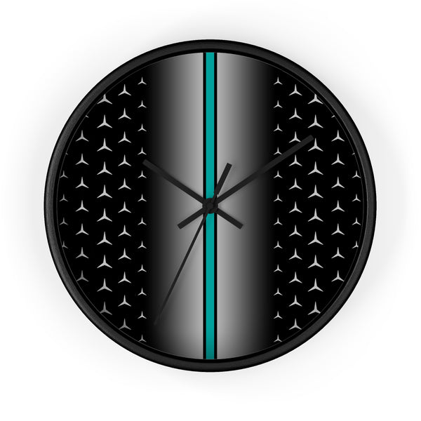 Horloge murale Mercedes AMG PETRONAS F1 Team W16 2025 livrée voiture