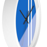 Horloge murale GORDINI bleu livrée voiture