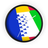 Horloge murale Visa Cash App Red Bull Formula One Team VCARB livrée voiture