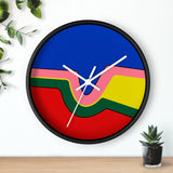 Horloge murale Jacques Villeneuve casque pilote F1