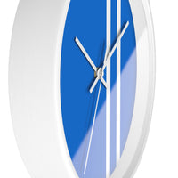 Horloge murale GORDINI bleu livrée voiture
