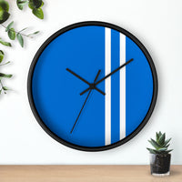 Horloge murale GORDINI bleu livrée voiture