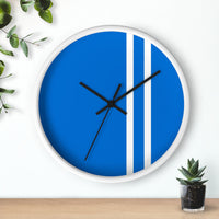 Horloge murale GORDINI bleu livrée voiture