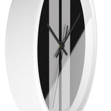 Horloge murale bandes Racing Noir Gris livrée voiture