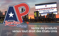American Project vente de produits venus tout droit des États-Unis