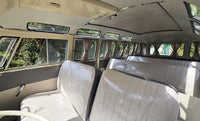 Combi Volkswagen T1 modifié en Samba 23 fenêtres de 1967