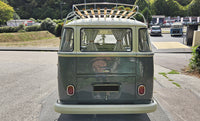 Combi Volkswagen T1 modifié en Samba 23 fenêtres de 1967