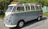 Combi Volkswagen T1 modifié en Samba 23 fenêtres de 1967