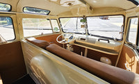 Combi Volkswagen T1 modifié en Samba 23 fenêtres de 1975