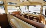 Combi Volkswagen T1 modifié en Samba 23 fenêtres de 1975