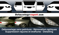 Débosselage Expert, débosselage sans peinture , rénovation optiques , suppression rayures et éraflures, detailing