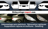 Débosselage Expert, débosselage sans peinture , rénovation optiques , suppression rayures et éraflures, detailing