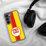 Coque Samsung transparente Ferrari AF Corse 499P Hypercar 83