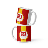 Mug Ferrari 499P 51 livrée voiture