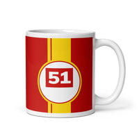 Mug Ferrari 499P 51 livrée voiture