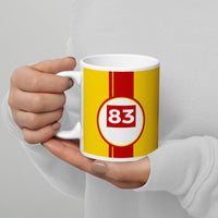 Mug Ferrari AF Corse 83 livrée voiture